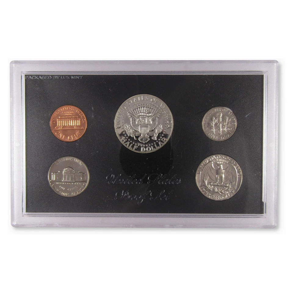 1970 Proof Set with Small Date Cent U.S Mint Government Packaging OGP - Image 3 of 4
