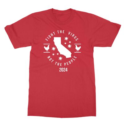 Fight The Virus Not The People - Bird Flu Awareness Unisex T-Shirt