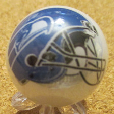 NFL: Seattle Seahawks Helmet Logo on a Pearl Jabo Marble 146 .978" 24.84mm