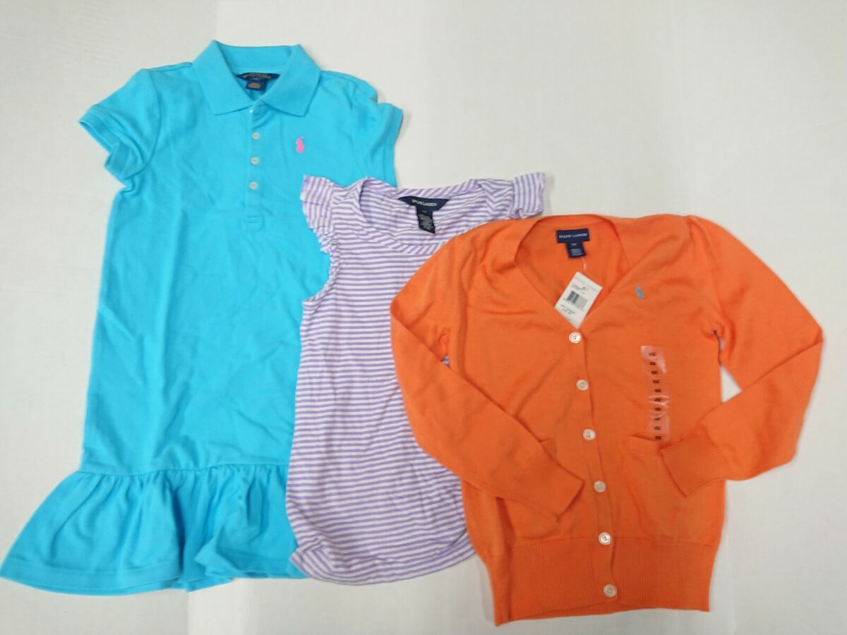 Polo Ralph Lauren Kids Girls Size 6X Clothes Lot New with Polo Ralph Lauren Kids Girls Size 6X Clothes Lot New with