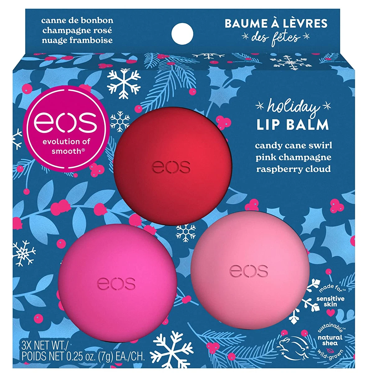 Eos Chapstick Blue