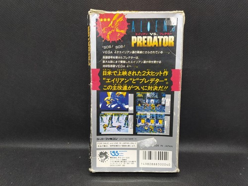 Aliens Vs Predator - Super Famicom Nintendo SFC JP - SHVC-AP - Foto 3 di 18