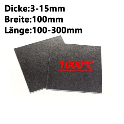 1000°C Mold Heat Shield Board Insulation Material Temperature Thick 3mm - 15mm
