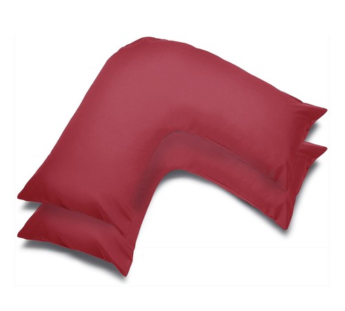 Orthopedic V Shaped Pillow Case Cover Back Support Nursing Pregnancy PACK OF 2 - Picture 14 of 23