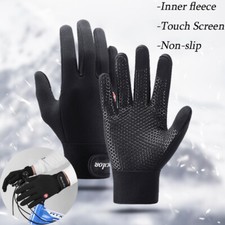 Bike Gloves Winter Thermal Warm Non-slip Full Finger Cycling Glove Touch Screen