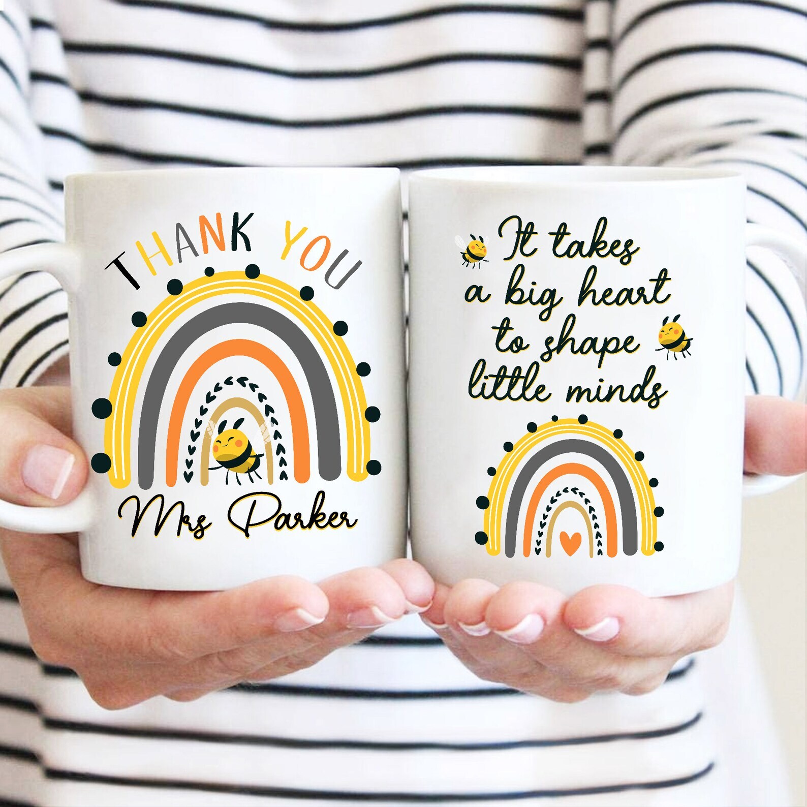 Personalized Name Teacher Mug Custom Text Name Mug Gift For Teacher Best Teacher