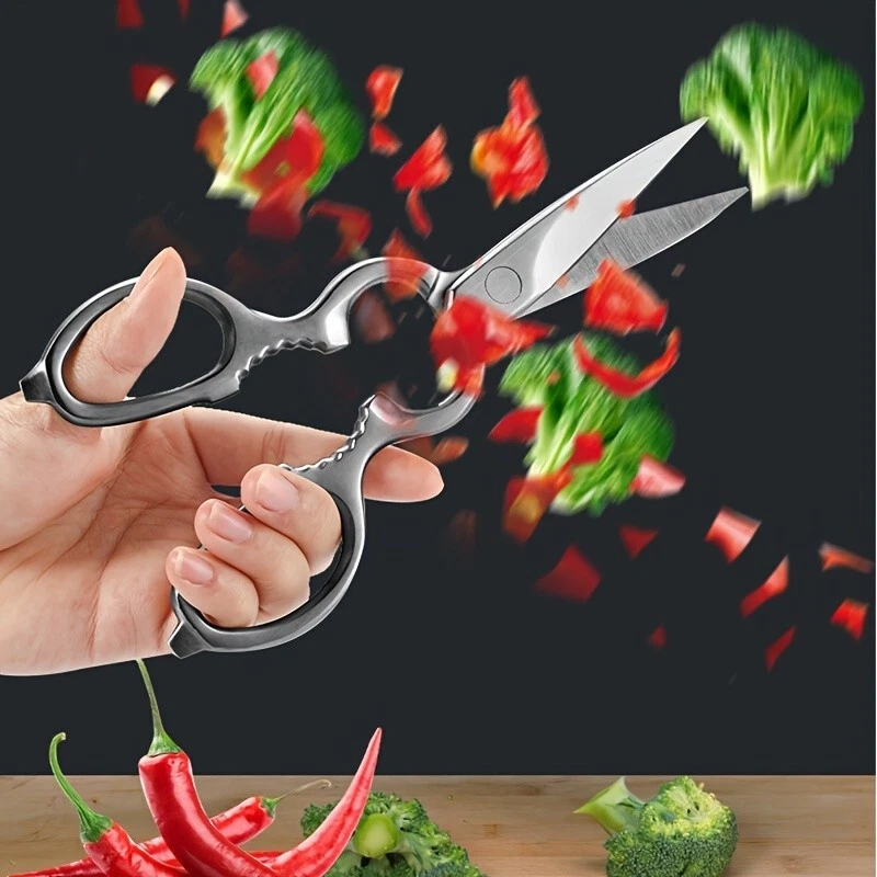 kitchen food scissors high quality stainless steel Heavy Duty Multi Purpose 👍
Opens in a new window