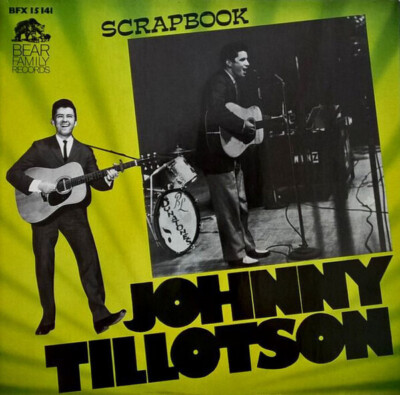 Johnny Tillotson Scrapbook GATEFOLD Bear Family Records Vinyl LP