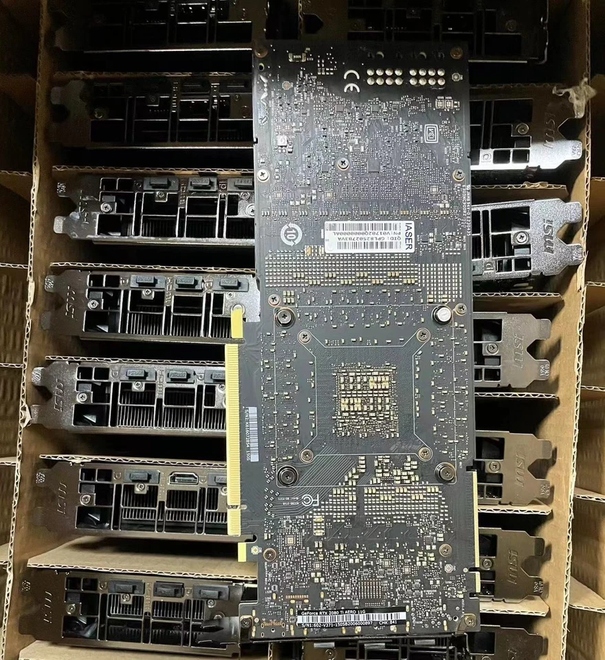 RTX 2080 Ti MSI Geforce Aero 11GB GDDR6 Graphics Card nvidia - Image 2 of 4