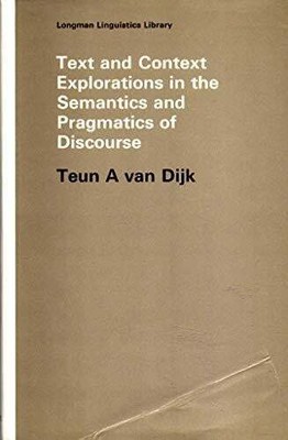 Text and Context: Explorations in the Semantics Buch Pearson Education Limited