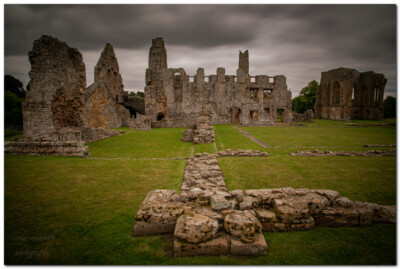 EGGLESTONE ABBEY BARNARD CASTLE UK - 18'' X 12'' PRINT (ARCHITECTURE PHOTOGRAPHY) 