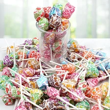 DUM DUMS Original Mix Lollipops, 1 Lb Bag (60 Pieces Approx.), Gluten Free Ha...