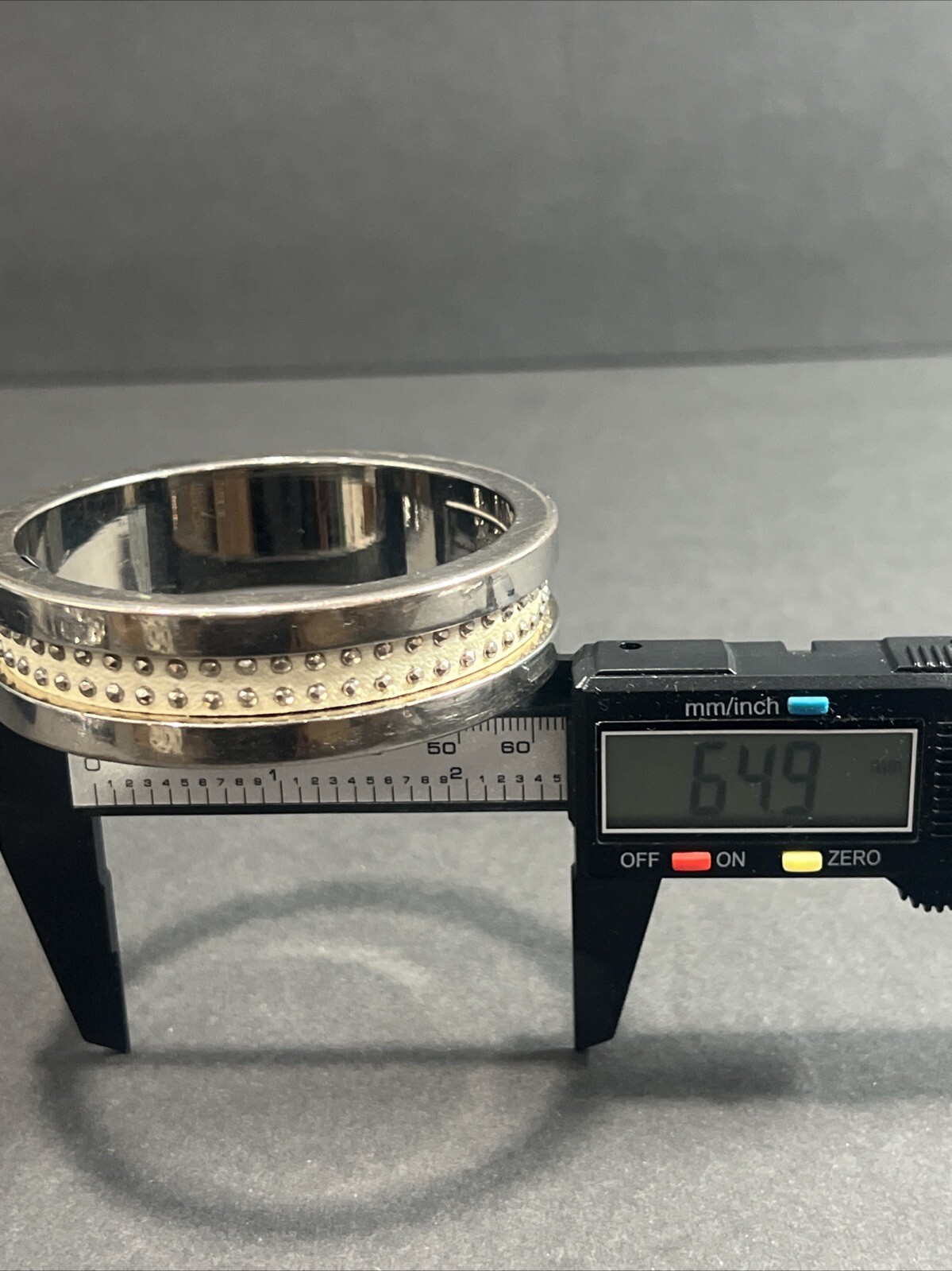 Burberry Heavy Cuff Bangle Bracelet - image 8