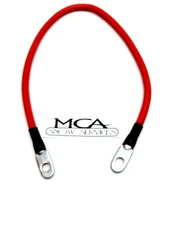 WESTERN FISHER SNOW PLOW BATTERY CABLE 22" RED POSITIVE POWER  WIRE 22511 5799