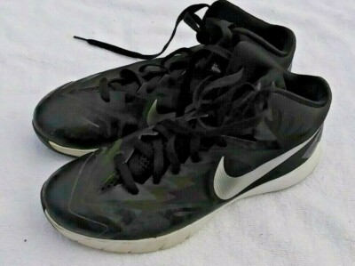 Nike Lunarlon ''Hyper Quickness'' black basketball shoes, Men's 9.5 Clean