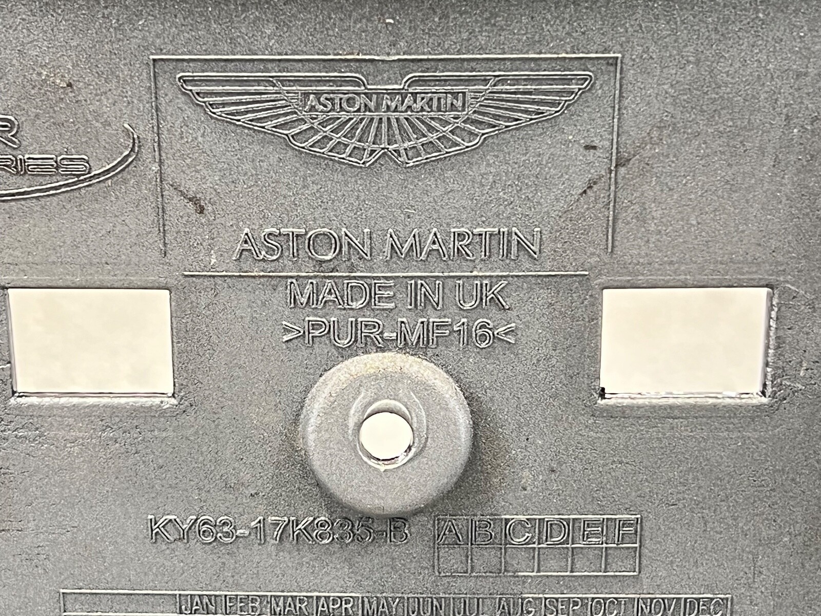 2019 2020 2021 ASTON MARTIN VANTAGE REAR BUMPER OEM USED KY63-17K835-B 19 20 21
