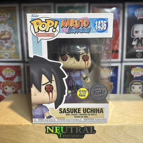 Funko POP! Anime: Naruto Shippuden 'Sasuke Uchiha' (Glows In The Dark) #1436