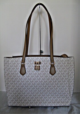 Michael Kors - Ruby Large Top Zip Leather Tote - Camel