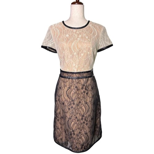 Tan Black Mikael Aghal Casual dresses 12