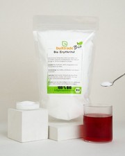 Buxtrade Érythritol BIO 100 g, Alternative Au Sucre Sans Calories, Poudre