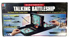 Electronic Talking Battleship Game Milton Bradley Vintage 1989 Complete Tested