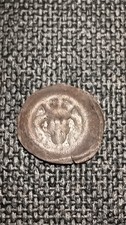 Mittelalter Hohlpfennig Silber  M&uuml;nzen L&uuml;beck 14/15 Jh.n.Chr