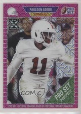 2021 Leaf Pro Set Metal Pink Mojo /20 Paulson Adebo #70 0q3
