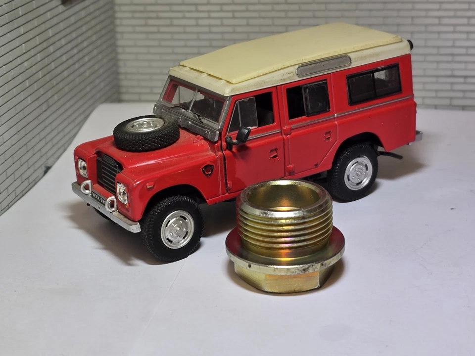 Land Rover Series 2a 3 2.25 Diesel Temperature Sender Adapter 546177 1970-80 - Image 4 of 4