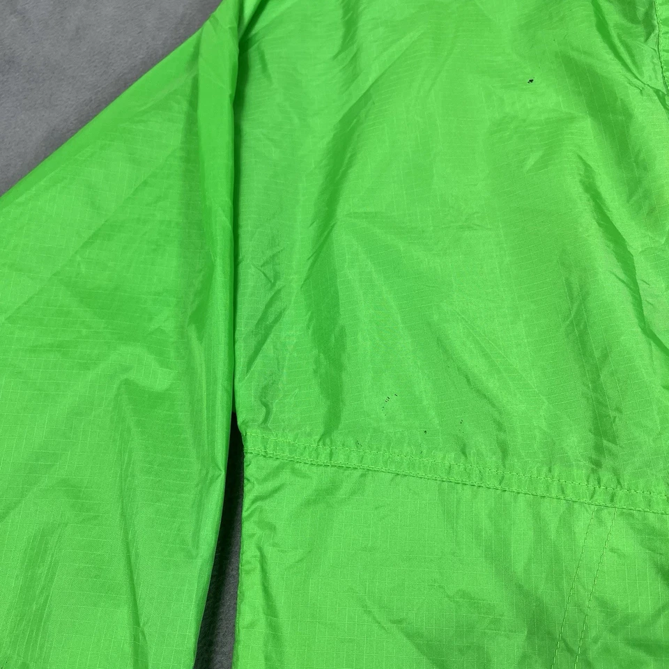 Chaqueta cortavientos Helly Hansen adulto XS verde empaquetable tecnología de lluvia con capucha Foto 3 de 4