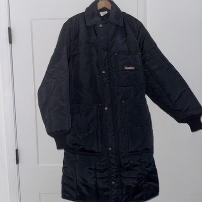 RefrigWear Iron Tuff  Artic Jacket Coat Black Style 341U Size Medium