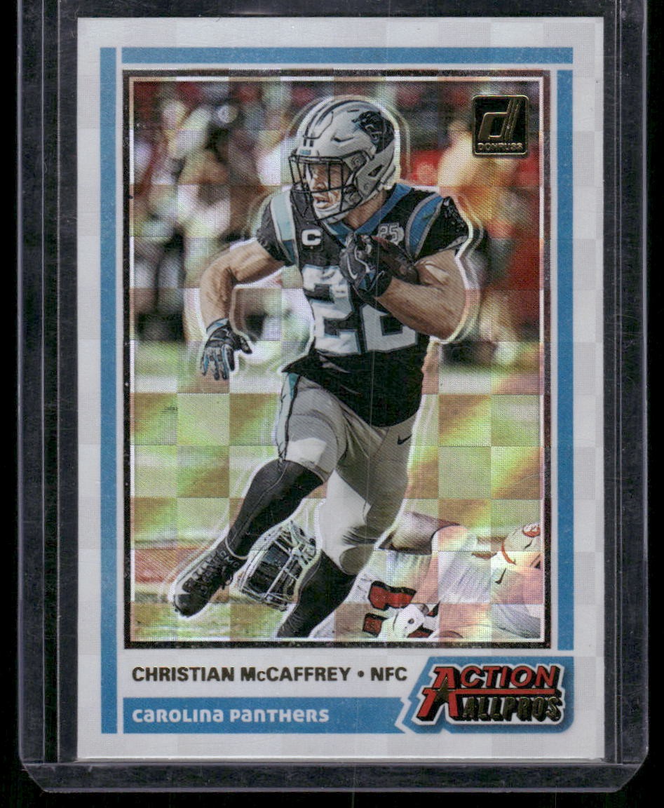 2020 Donruss #AAP-CM Christian McCaffrey Action All-Pros