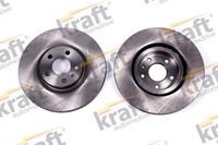 2X Bremsscheibe Kraft Automotive 6046840 FüR Fiat Opel Lancia Alfa 284Mm Combo