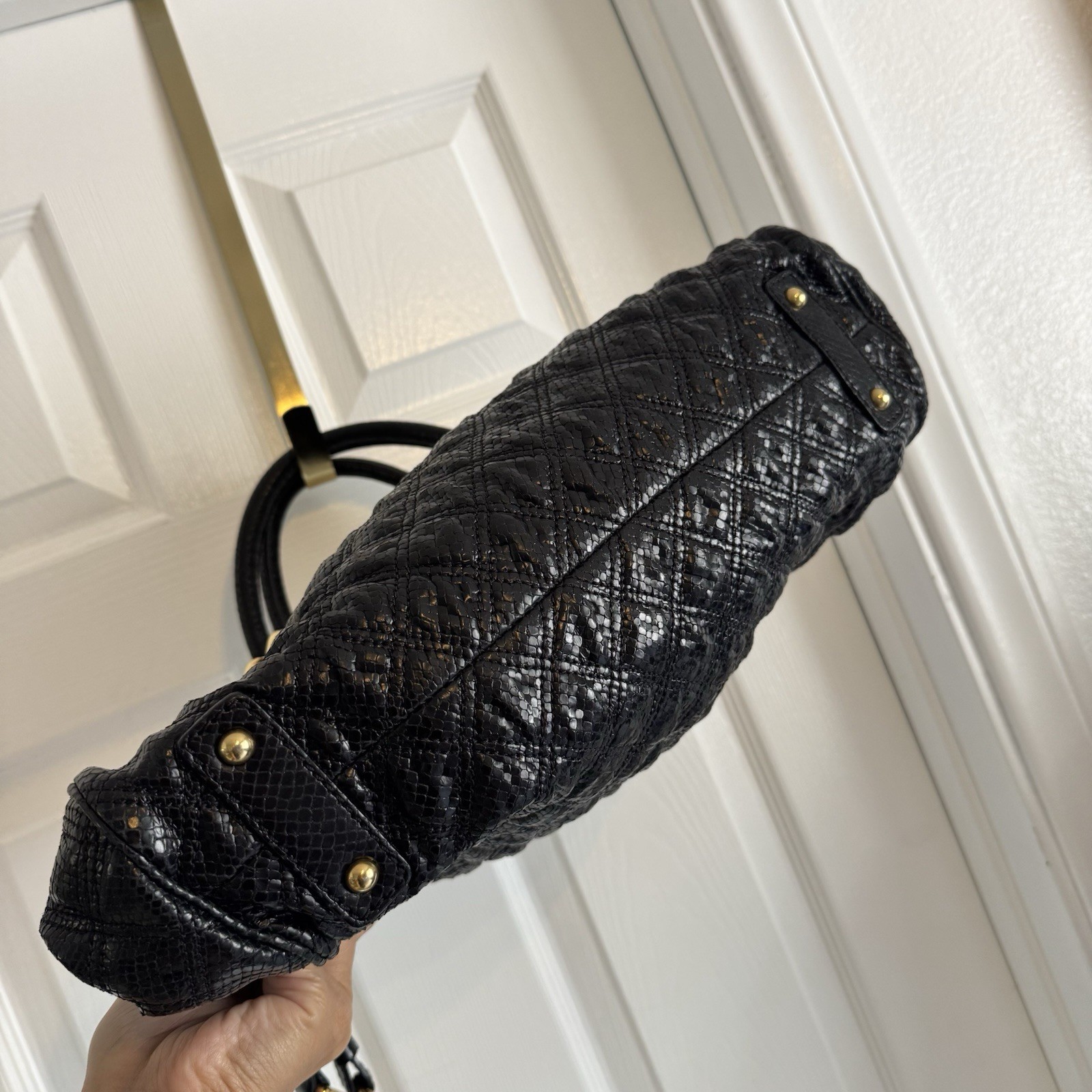 Rare Marc Jacobs SS 2010 Desir Python Embossed St… - image 4