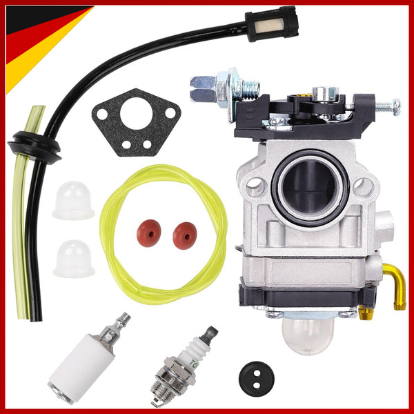 Vergaser FüR Motorsense 52Cc 49Cc 43Cc Mit ZubehöRsatz FüR RasenmäHer-image