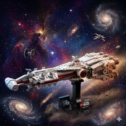 SEALED LEGO Star Wars Tantive IV Build and Display Starship Vehicle Model 75376