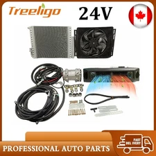 24V Electric Cooling &Heat Underdash Air Conditioner Auto Universal Car A/C Kit