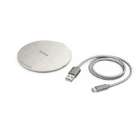 "Hama Wireless Charger \"QI-FC10 Metal\", 10 W, Kabelloses #1907117"