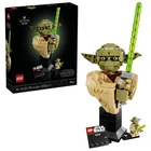 LEGO Star Wars Attack of the Clones Yoda Bust Building Set with Lightsaber,