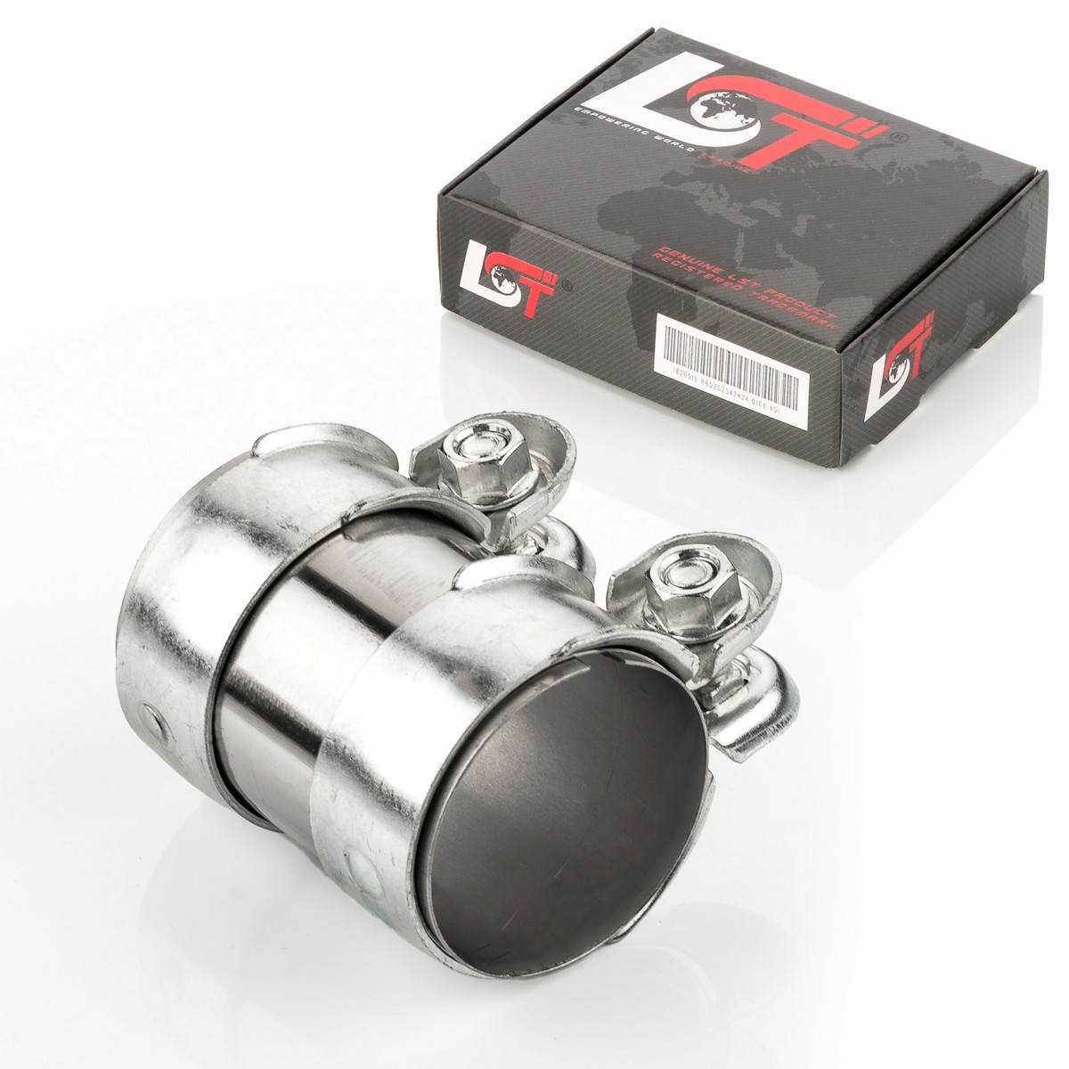 Exhaust Clamp Pipe Coupling System Ø 2 3/8x3 3/4in for Cupra Formentor Leon