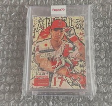 Topps Project70 Shohei Ohtani #19 Tyson Beck MLB Trading Card Used