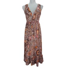 Madewell Boho Floral Sleeveless Midi Dress - Women's Size 00