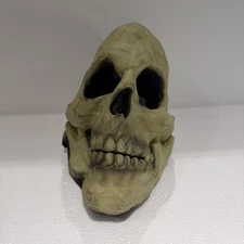 Vintage 1997 Halloween Skull Skeleton Mask with Neck The Paper Magic Group Mask