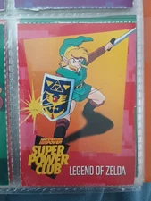 1990s Nintendo Power Super Power Club Legend Of Zelda Crad #85