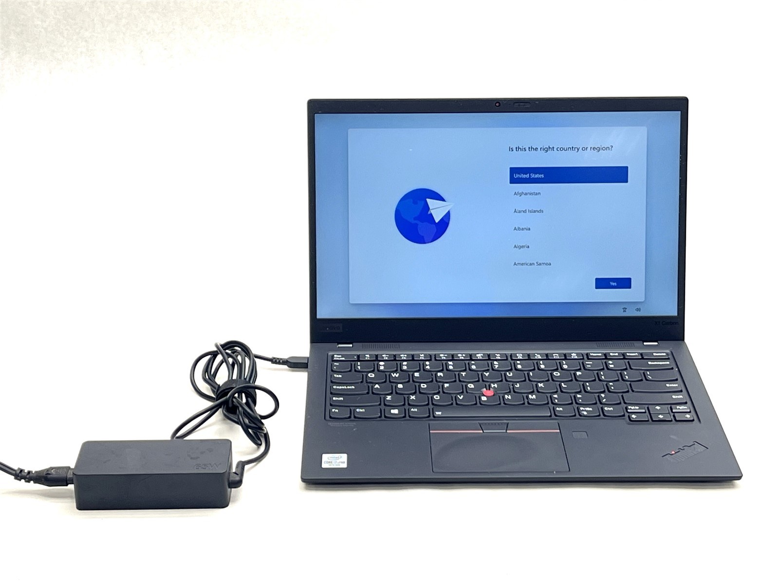 Lenovo ThinkPad X1 Carbon Gen 8 i7-10610U 1.8GHz QC 16GB 512GB Win11 14" Laptop current refurbished listing