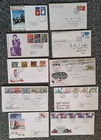 10 CHRISTMAS, GB FIRST DAY COVERS  FDC,