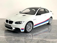 *SUPER RARE* GT707 GT Spirit 1/18 BMW M3 Coupe E92 Motorsport White M Stripes