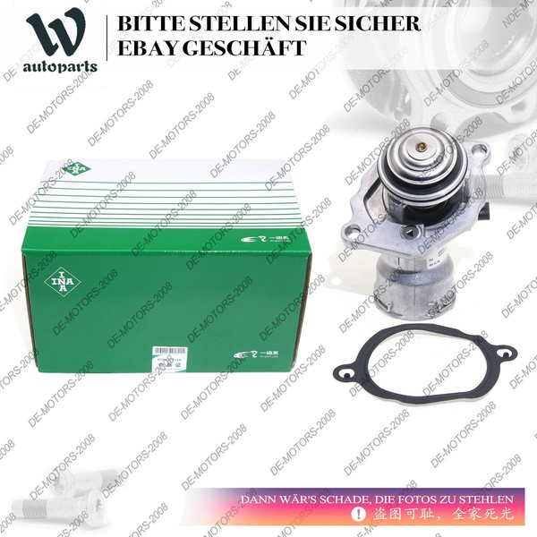 Ina Thermostat, KüHlmittel FüR MERCEDES-BENZ W203 W204 W211 W212 W164 M272 W221-image
