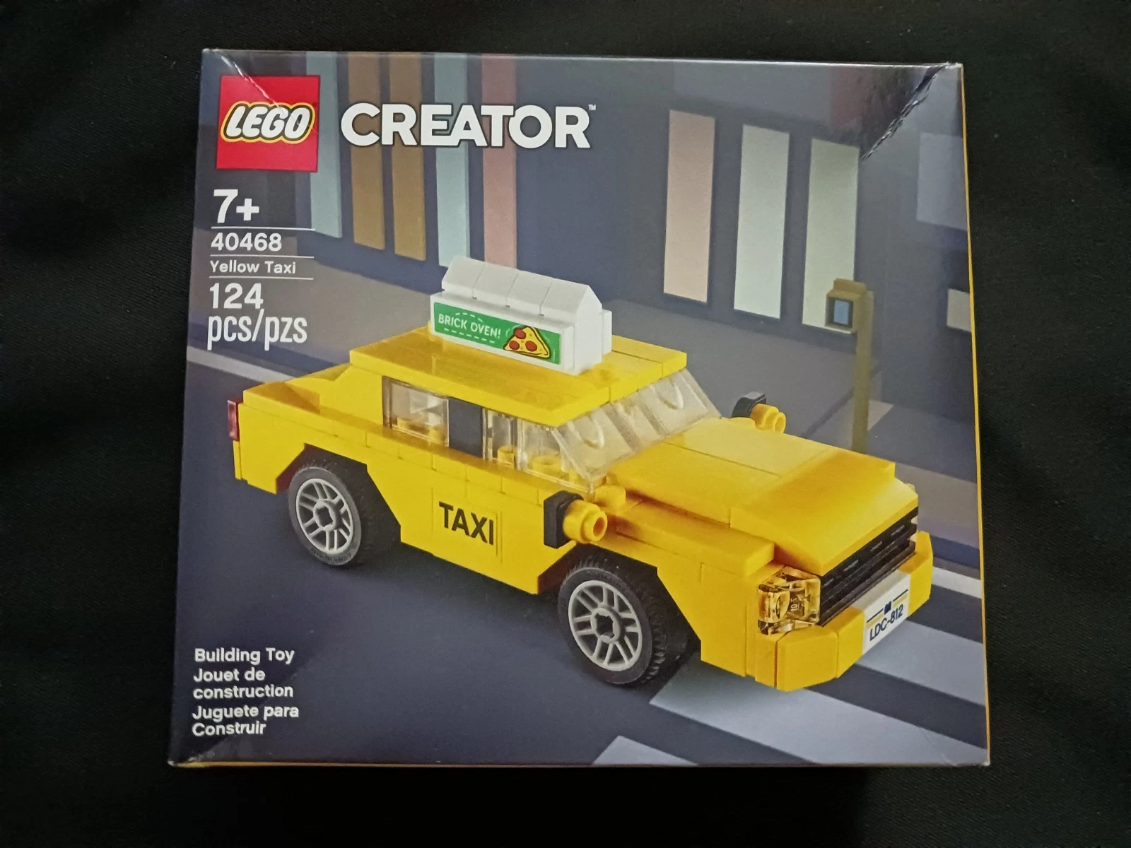 LEGO Yellow Taxi Building Toy 40468 Exclusive On Hand Fast Shipping New In Box