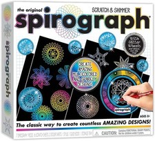 PLAYMONSTER Spirograph Scratch Shimmer 1035Z