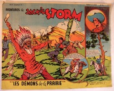 Aventures de Jackie Storm n°1, Les démons de la prairie, récit cplet 8 p, ARTIMA